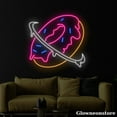 thumbnail image 3 of Glowneon Donut Planet Neon Sign, Donut Planet LED Sign, Welcome Open Donut Shop LED Light Décor, 3 of 5