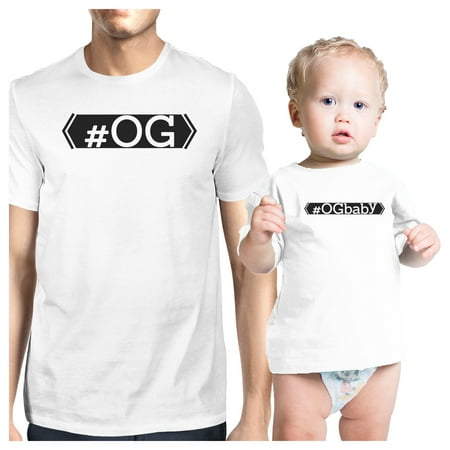 

OG T-Shirt OG Baby Tee Funny Dad And Baby Matching T-Shirts Gifts