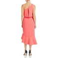 thumbnail image 2 of Aqua Womens Crepe One Shoulder Cocktail and Party Dress, 2 of 2