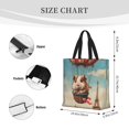 thumbnail image 3 of Easygdp Hot Air Balloon Guinea Pig Bolsa Tote para Mujer, Bolso de Hombro para Trabajo, Playa, Viajes, Compras y Supermercado, 3 of 7