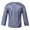 Royal Blue, variant on YONGHS Kids Girls Shiny Metallic T-Shirt Long Sleeve Top Shirt Jazz Hip Hop Dancewear Green 5-6