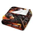 thumbnail image 3 of Animal Guardian America Flannel Throw Blanket for Gifts for Women Men Girls Boys All Seasons, 3 of 8