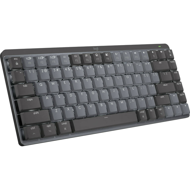 Logitech MX Keys Mini Wireless Keyboard (Pale Gray) 920-010473