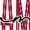 White, variant on Womens Alabama Team Color Crimson Football Team Name Cursive Crewneck Sweatshirt-White-large