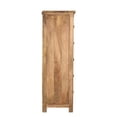 thumbnail image 4 of Taran Designs Carla Starburst 6-Drawer Farmhouse Wood Chest in Brown, 4 of 8