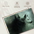 thumbnail image 6 of Elephant Stock Sinister Wolves Wall Art - Horizontal Canvas Wall Art - Living Room Wall Decor - Animal Canvas - Black And Blue Decor - 12" x 8", 6 of 8