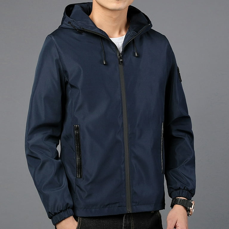 Miluxas 2025 Clearance! Men's Lightweight Jackets Clearance Casual