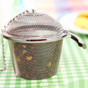1PC Stainless Steel Tea Leaf Strainer Mesh Herbal Spice Infuser Filter Diffuser