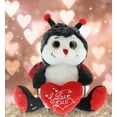 thumbnail image 5 of DolliBu I Love You Heart Sitting Ladybug Plush - 6.5 inches, 5 of 6