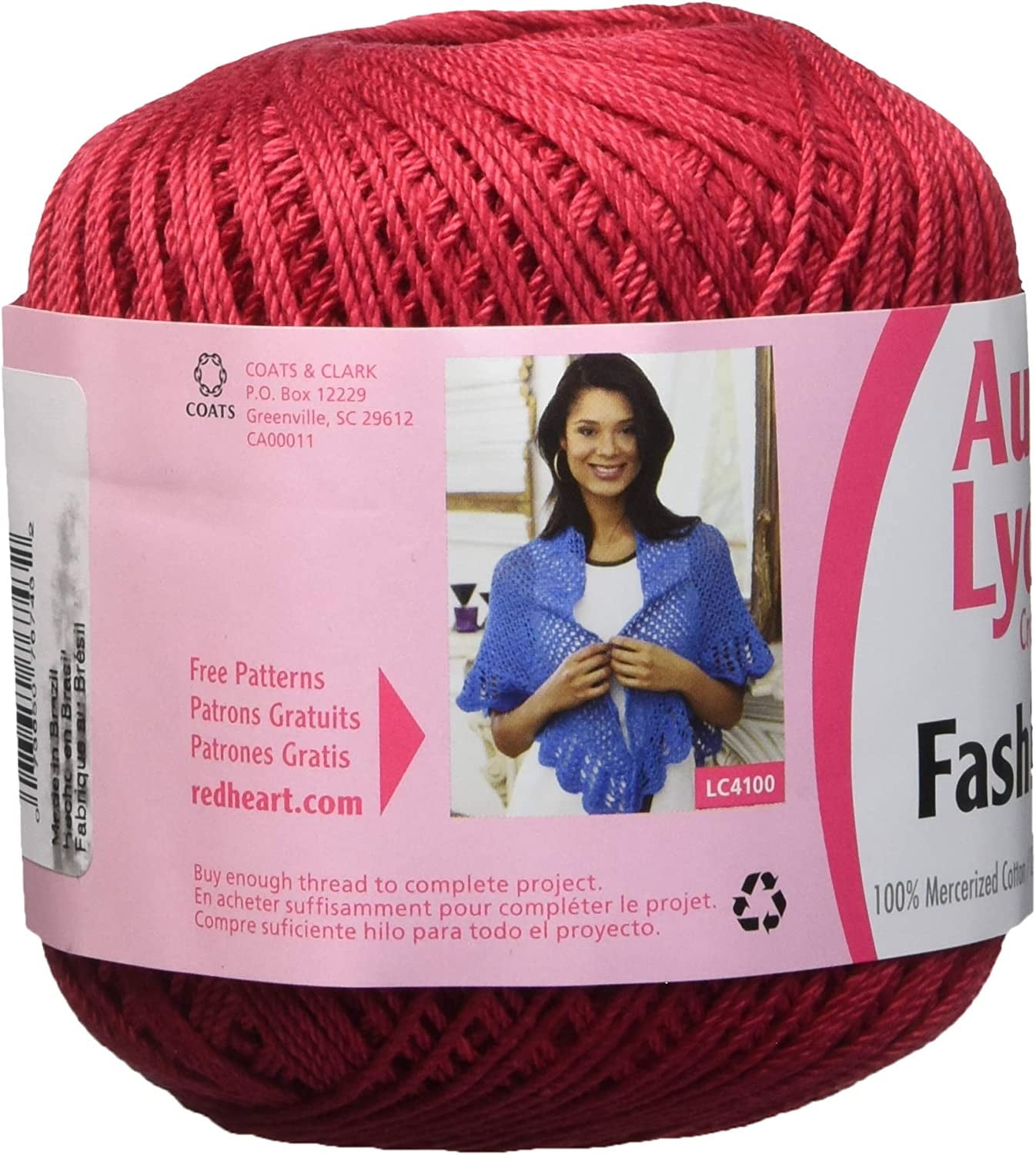 Aunt Lydia's Fashion Crochet Thread Size 3-Sage, 182-625