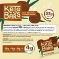 thumbnail image 2 of Keto Bars The Original YYF14 Keto Snack Bar, Gourmet Simple Ingredients Low Carb, No Sugar, Rich in Ketogenic Fats, The Perfect KetoBars Snacks for Keto Diet Food Products (10 Pack, 1.65 ounce), 2 of 3