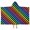 Colorful Rainbow Checkered, variant on Colorful Rainbow Checkered Pattern Hooded Bath Towel，50"x30" for Ages 3 To 12 Kids, Quick Dry Lightweight Soft Microfiber Hood Beach Towel Cover Up for Kids