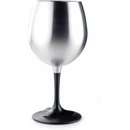 GSI Outdoors Glacier Stainless Steel Nesting Red Wine Glass