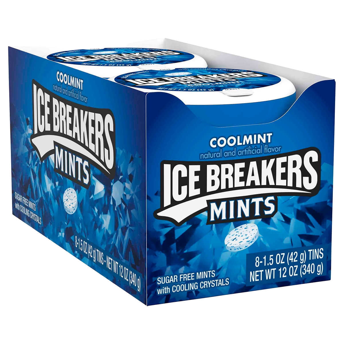Ice Breakers, Mints, 8 pack, Cool Mint Tins, 1.5 oz - Walmart.com