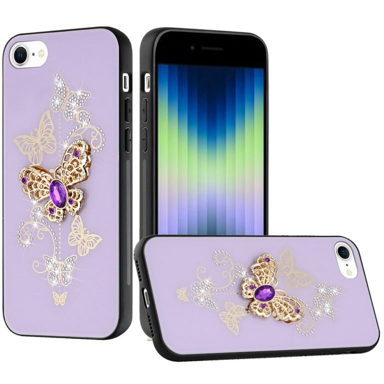 For Apple iPhone 14 Plus Diamond 3D Bling Sparkly Glitter