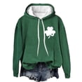 thumbnail image 5 of Womens Sweaters St. Patrick's Day Irish American Flag Hoodie Funny Graphic Casual Long Sleeve Sweatshirt 3Xl Size Sweaters For Women, 5 of 6