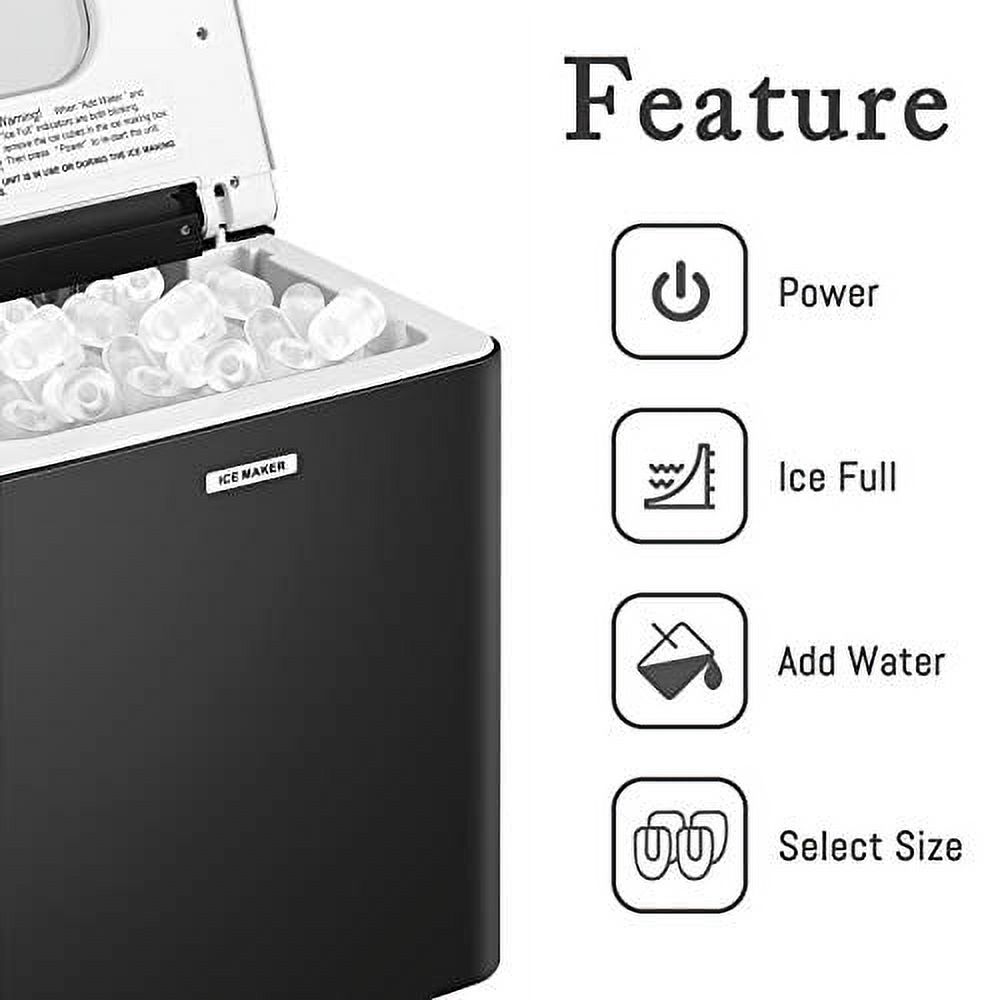 EdgeStar 15 Inch Wide 20 BuiltIn Ice Maker With Up To 25, 55 OFF