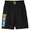 Black, variant on Fortnite Boys Ombre Swim Trunks, Sizes 8-20