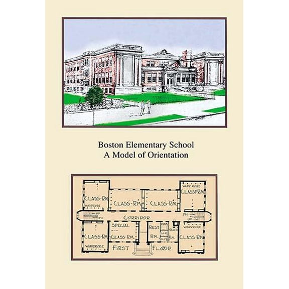 Boston Elementary School-Fine Art Canvas Print (20" x 30")