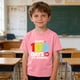 thumbnail image 2 of Camiseta de Manga Corta Linda con Impresión Gráfica para la Temporada Escolar de los Niños, Camisetas de Manga Corta de las Niñas, 2 of 9