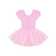 thumbnail image 6 of Aislor Kids Toddlers Girls Sparkly Rhinestones Gymnastics Leotard Tutu Dress Ballerina Ballet Dance Costumes, 6 of 7