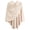 Beige, variant on PULI Women's Floral Cross Front Poncho Shawl Wrap, Knit Layering Cover Up for Fall Winter Casual Outfits and Dresses