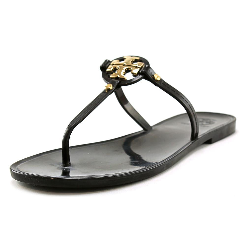 Tory Burch - Tory Burch Women's Mini Miller Flat Thong Perfect Black Sandal - 7M - Walmart.com 