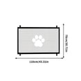 thumbnail image 3 of Valla plegable portátil para perros, barrera de protección sin perforaciones para el hogar., 3 of 4