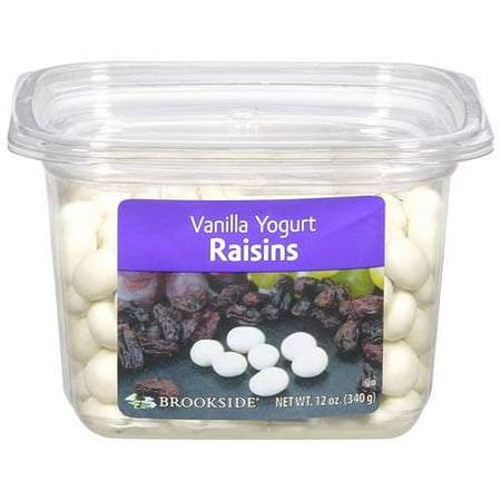 Brookside: Raisins Vanilla Yogurt Snack, 12 oz