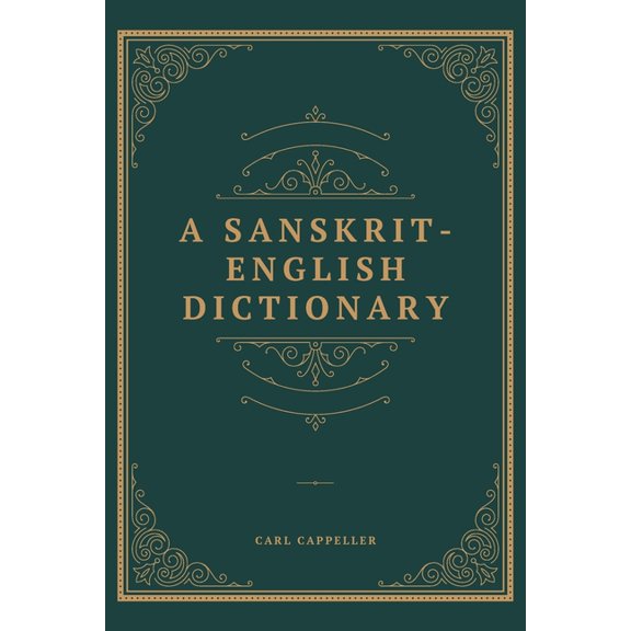 A Sanskrit English Dictionary, (Paperback)