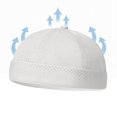 thumbnail image 5 of vlrwzc Brimless Hat Breathable Skull Cap Mesh Beanie Hat Casual Unisex Fisherman Cap Summer Brimless Skull Cap, 5 of 7