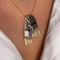 thumbnail image 4 of Necklace 3D Fashion Womens Titanium Steel Scarf Necklace Jewelry, 4 of 8