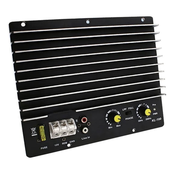 12V 1000W Car Audio Subwoofer Power Amplifier