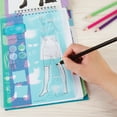 thumbnail image 6 of Make It Real: Fashion Design Sketchbook: Pretty Kitty - Includes 115 Stickers & Stencils, Draw Sketch & Create, Fashion Coloring Book, Tweens & Girls, Kids Ages 6+, 6 of 7