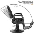 thumbnail image 3 of Ktaxon Heavy Duty Barber Chair, All Purpose Hydraulic Recline Salon Beauty Spa Chair Styling Equipment, 3 of 10