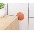 thumbnail image 3 of Maoww 4pcs Mute Door Rear Wall Crash Waterproof Anti-Collision Adhesive Pad Basketball Style 5cm, 3 of 9
