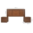 thumbnail image 4 of Recamara KS 3 Piezas Amaris Parota - Kessa Muebles, 4 of 5