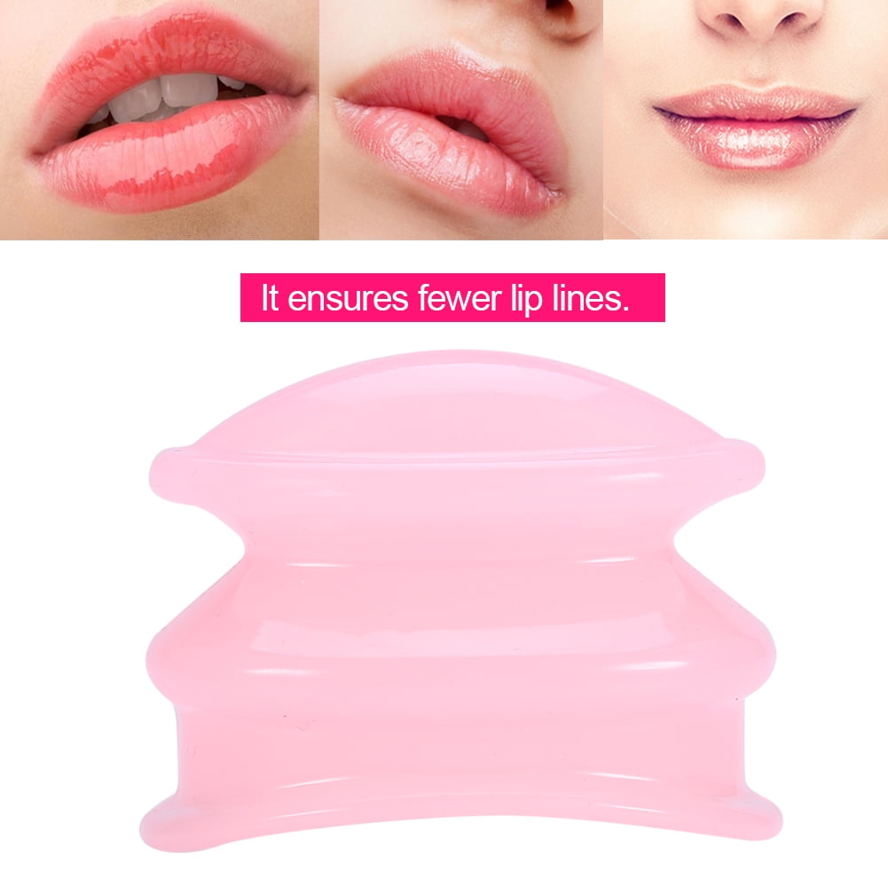 Tebru Women Portable Silicone Lip Plumper Enhancer Lip Suction Device Beauty Tool, Lip Beauty Tool, Lip Suction Device