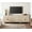 Beige, variant on WAMPAT Farmhouse TV Stand for 100 Inch TV, 3-in-1 TV Console Table with 5 Drawers and 4 Doors, Entertainment Center for 75/80/85/90 Inch TV, Kitchen Sideboard Buffet Cabinet for Dining Room, Beige