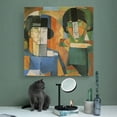 thumbnail image 4 of Diego Rivera《Two Gentlemen from Japan》Wall Art Prints Poster Canvas Poster Wall Art Picture Prints Hanging Photo Gift Decor Home Posters Artworks 24x24inch(60x60cm), 4 of 5