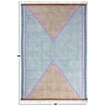 thumbnail image 3 of Casavani Indian Handmade Cotton Bedroom Rug, Blue 9x12 feet, 3 of 6