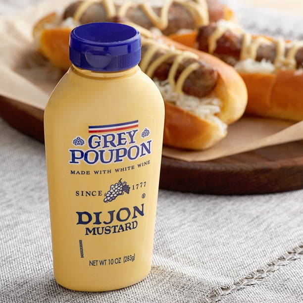 Grey Poupon Dijon Mustard 10 oz. Squeeze Bottle - 12/Case - Walmart.ca