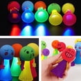 thumbnail image 4 of Juguetes de resorte que rebotan, transmisores de resorte de palomitas de maíz, juguetes que rebotan muñecas coloridas, buenos regalos para niños, juguetes favoritos para fiestas navideñas., 4 of 7