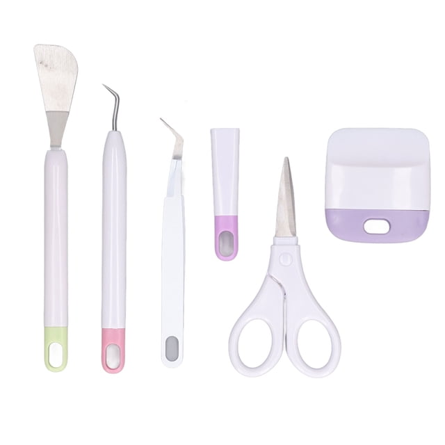 Herramienta para desmalezar vinilo, hojas de acero ABS, seguras, fáciles de usar, multiusos, para manualidades, manualidades, álbumes de recortes, cartulina