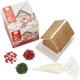 thumbnail image 2 of Wilton Pre-Built Holiday House Christmas Gingerbread Kit, 6-Piece, 2 of 5