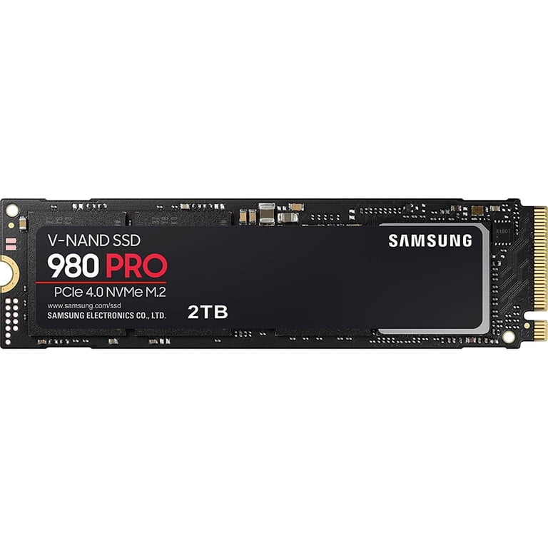 Open Box Samsung 980 PRO SSD 2TB PCIe NVMe Gen 4 Gaming M.2
