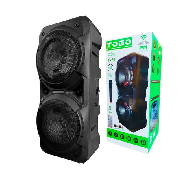Altavoz Bluetooth Karaoke inalámbrico TOGO-777 con micrófono