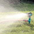 thumbnail image 5 of PEONAVET Impulse Sprinkler Rotating Impulse Sprinkler Garden Grass Watering System Water Hose Spray, 5 of 5