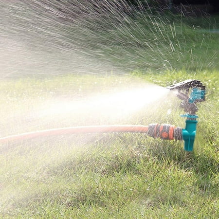 No Kink Water Hose 100ft Rotating Impulse Sprinkler Garden Lawn Grass Watering System Water Hose Spray 3 Garden Hose