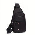 thumbnail image 1 of Men's Casual Outdoor Chest Bag Mountaineering Cycling Shoulder Bag Waterproof Sports Small Messenger Bag, 1 of 4